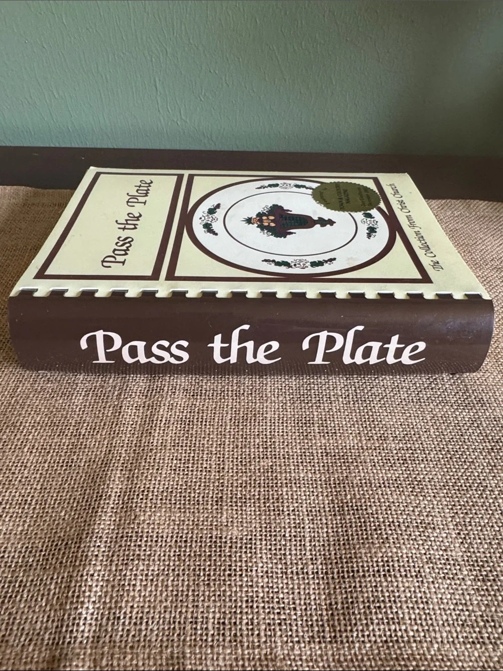 Vintage 1981 Pass the Plate Cookbook New Bern NC Collection